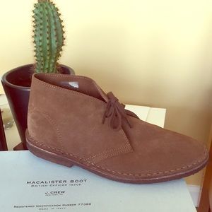 J Crew McAllister Chukka Brown Suede